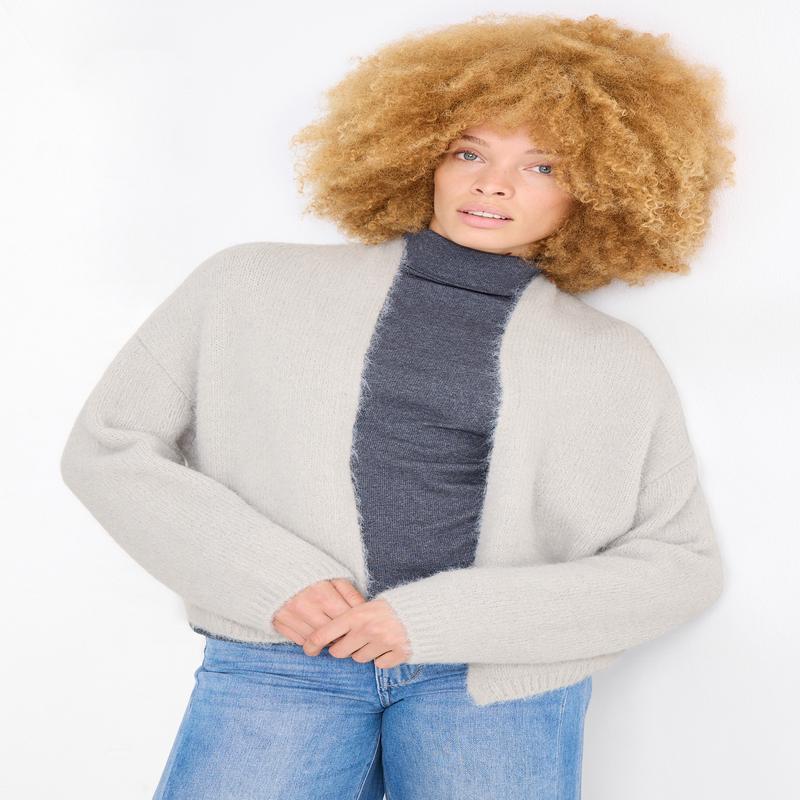 Cardigan - light gray