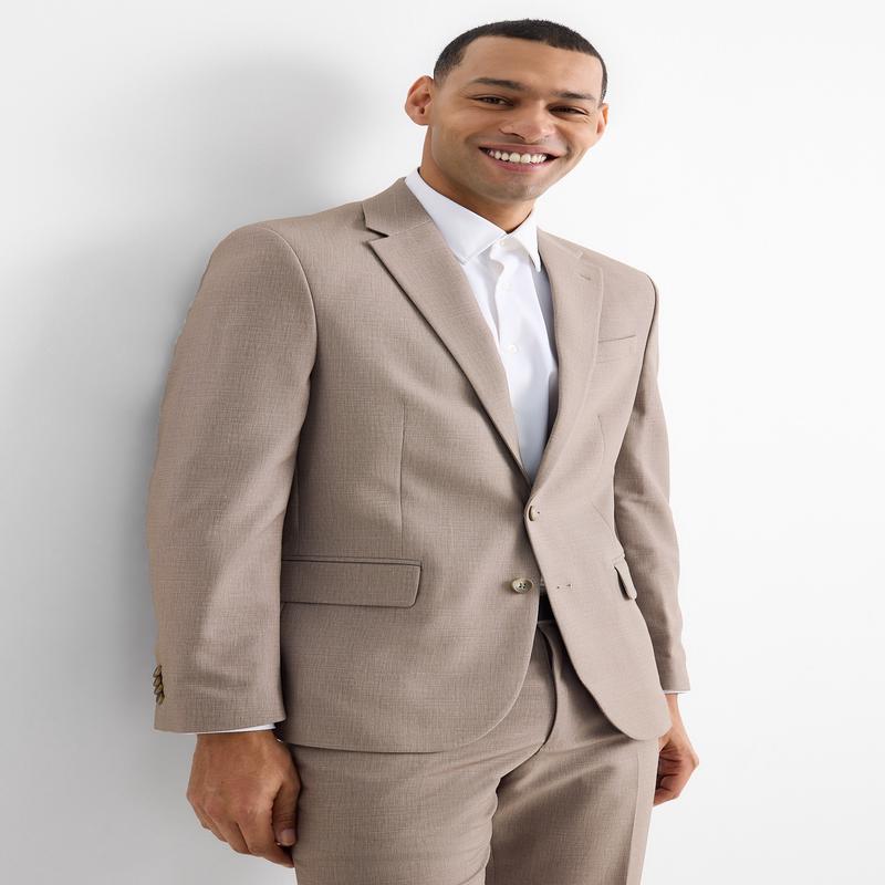 Mix & match tailored jacket - slim fit - stretch - taupe