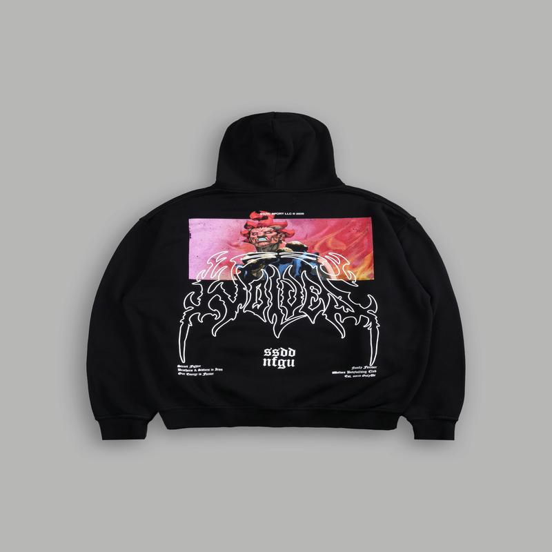 Akuma Forever \"Pierce\" Hoodie in Black