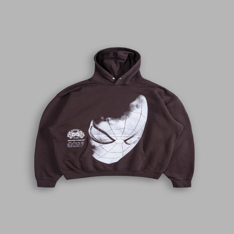 (1 Of 500) Spider Senses \"P\" Hoodie in Purple Night