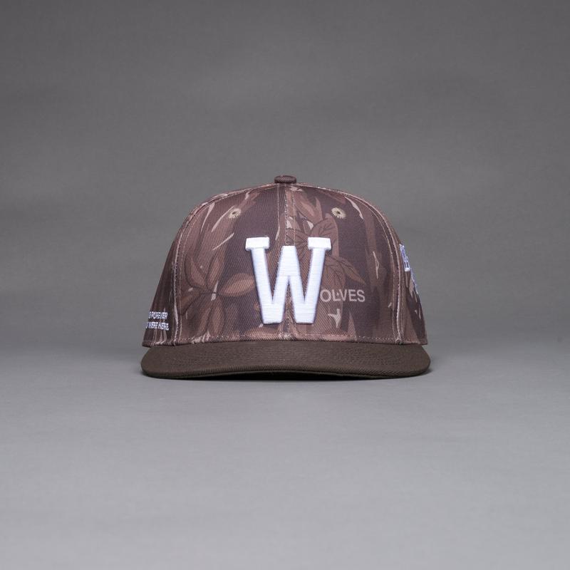 \"W\" Stairs Fitted Hat in Oak Norse Camo