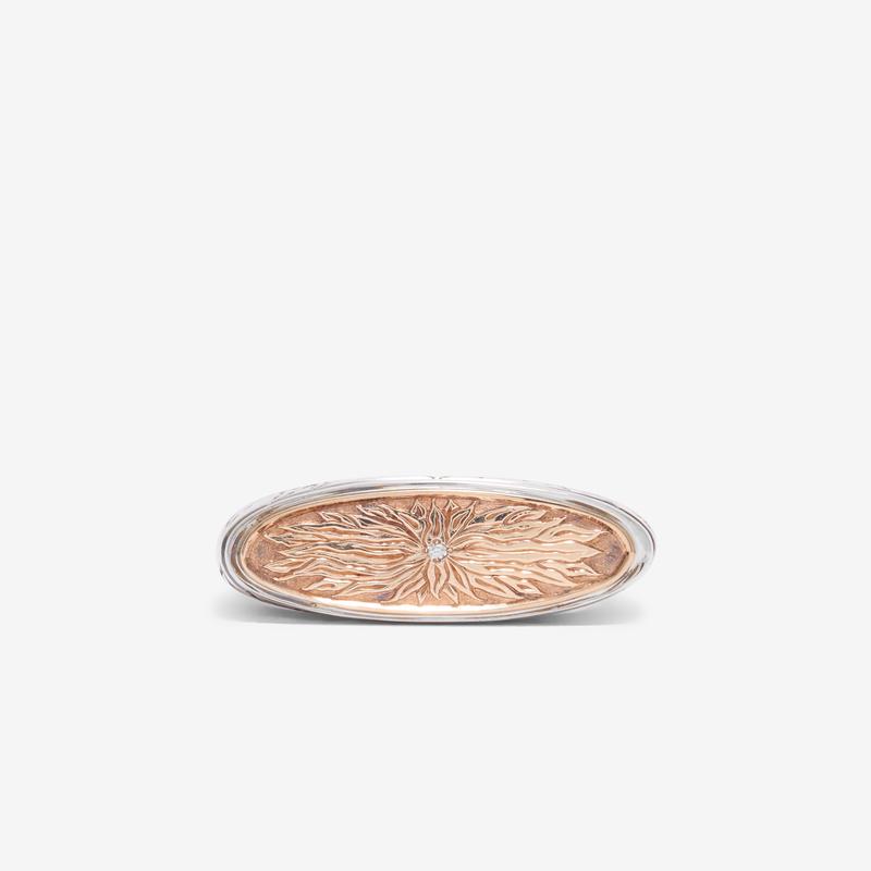 Duffy - Oval Facering Ring - (Multi)