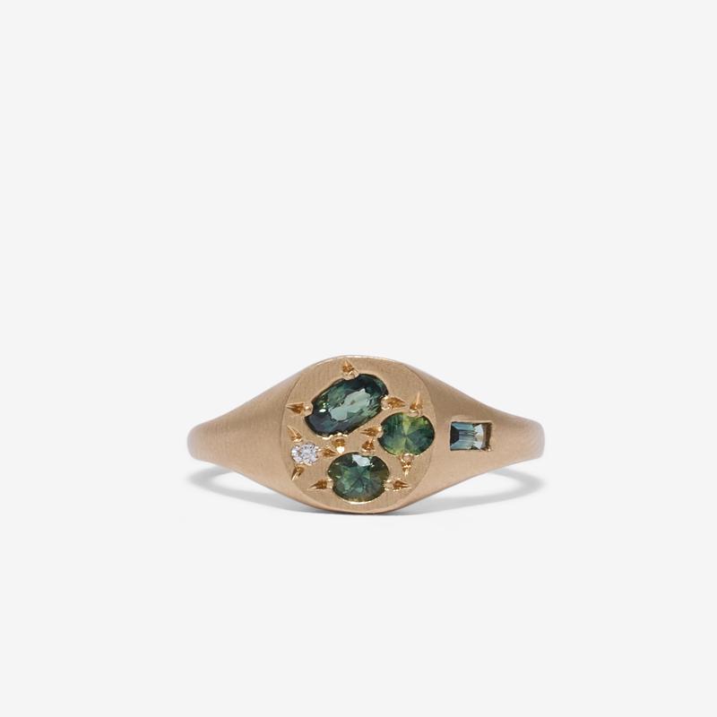 Seb Brown - Australia Ring - (Yellow Gold)