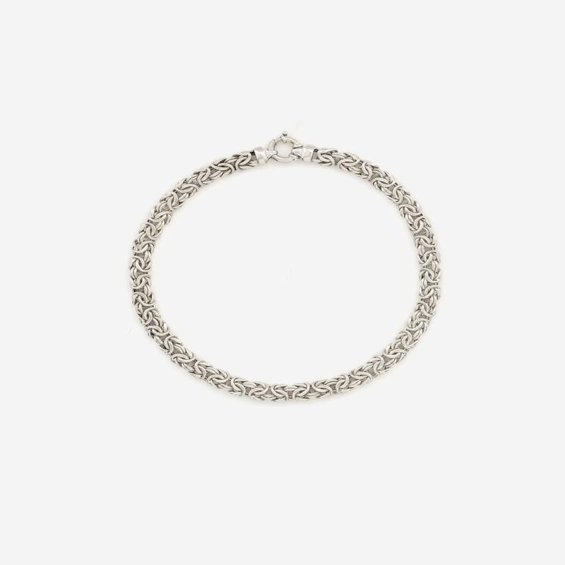 Old Jewelry - Fools Nest Necklace - (Silver)