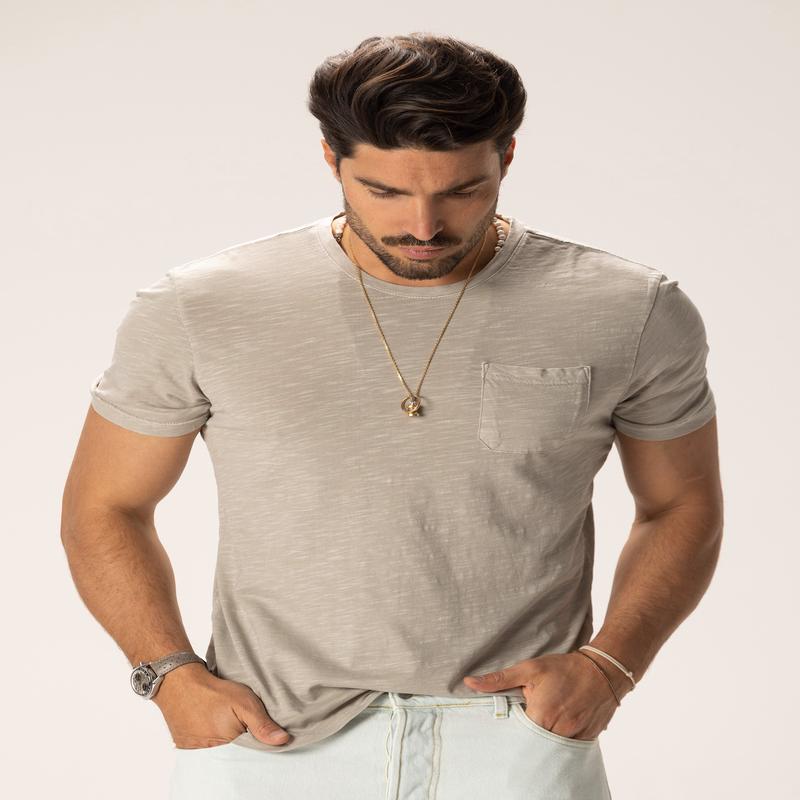 ZULU POCKET T-SHIRT IN SAND