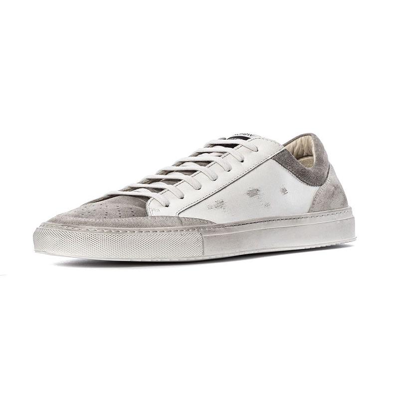 009 SNEAKERS IN WHITE AND GREY